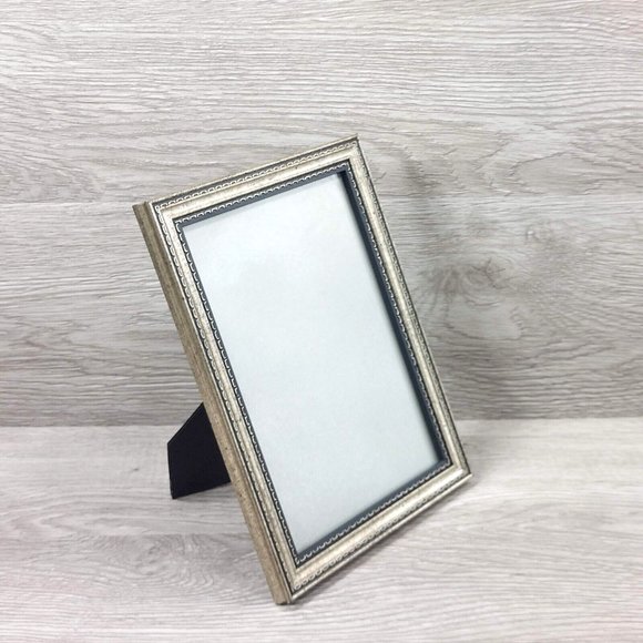 Photo Frame Ornate Bronze Wooden Table Top Wall Mount Picture Display Home Décor - Picture 9 of 16